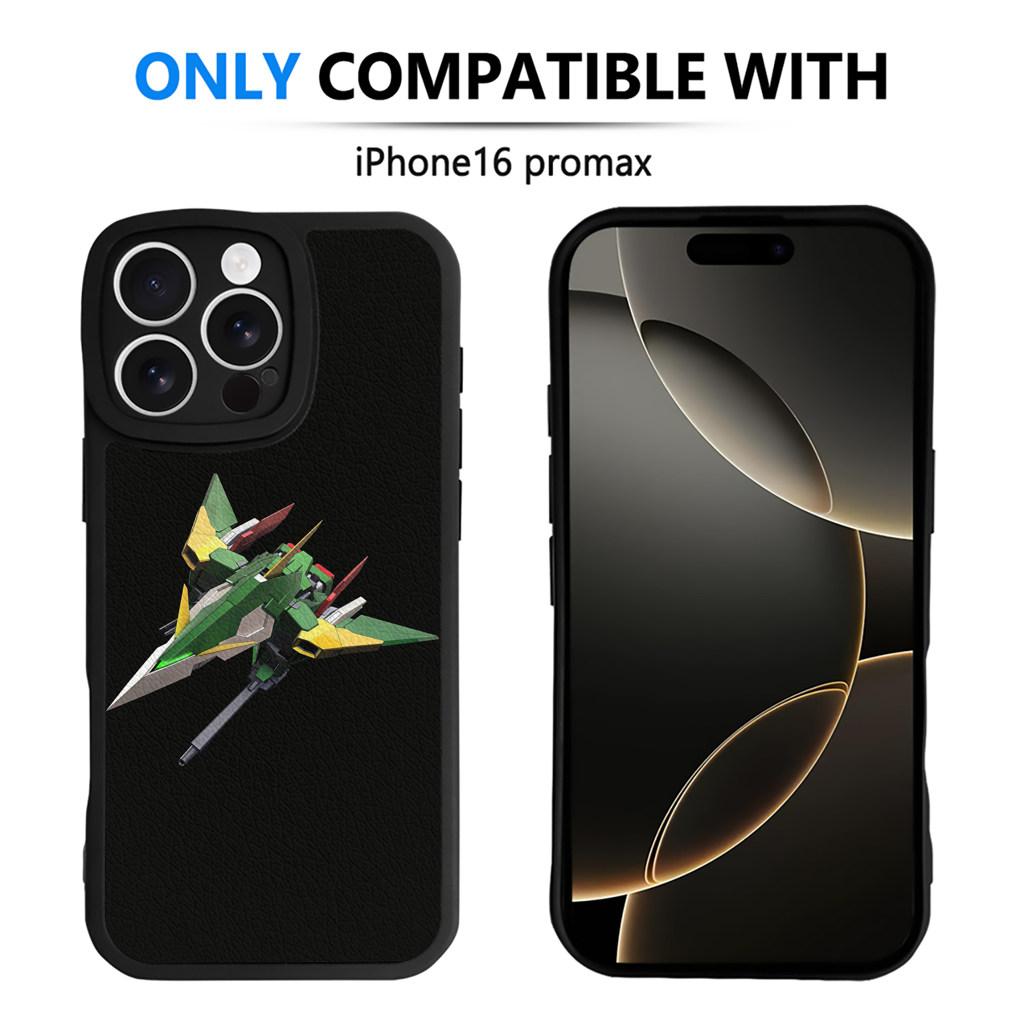 （画像用） 機動戦士ガンダム Mobile Suit Gundam 【iPhone 16シリーズ対応】シリコンスマホケース（レザー調） 材質：シリコン